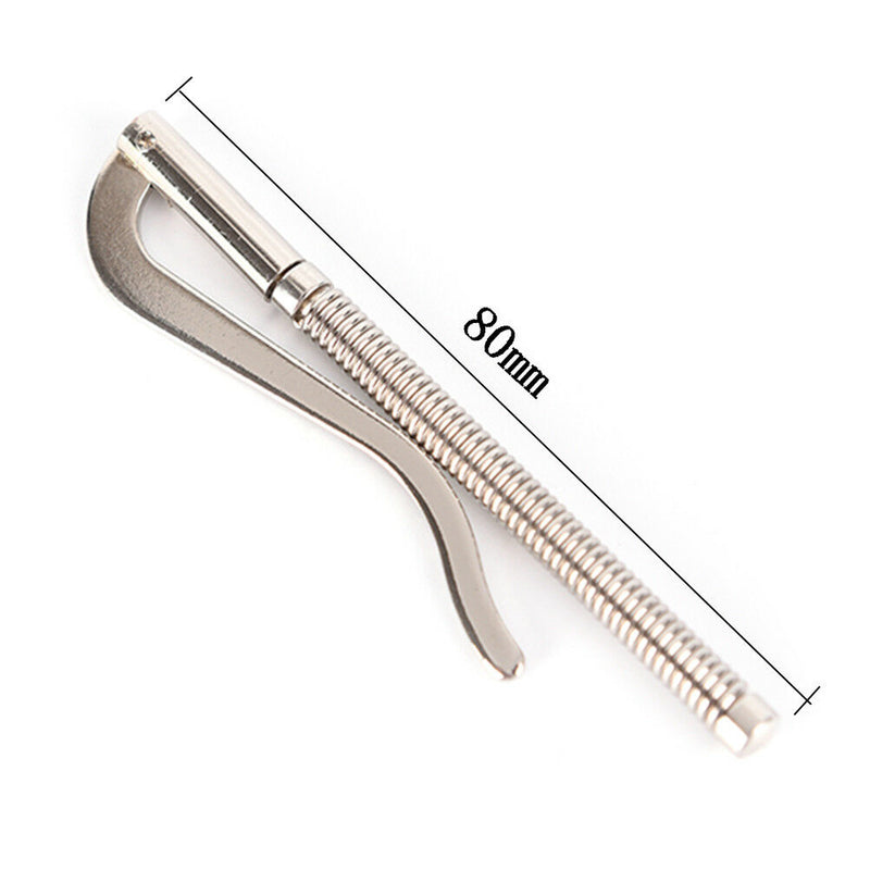 Spring Metal Money Clip Stainless Steel Cash ID Credit Card Money.Holder.Cli Jâ„–[