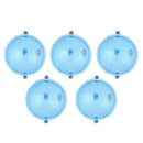 5x S 5x L Round Fishing Bobber Float Bubble Floats Air-lock Fishing Tool Plastic