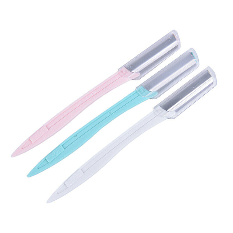 Women Eyebrow Face Razor Trimmer Shaper Shaver Blade Hair Remover ToolS Kw