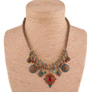 New Gypsy Ethnic Tribal Turkish Boho Chain  Necklace Tassel Pendant Fringe ~S