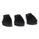 3 Pieces Drum Rubber Feet for Drum Hardware Cymbal Stand Small Size