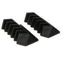 5 Set Cable Clips Self Adhesive Cord Management Holder Organizer Clamp Black