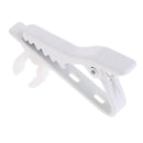 1Pc White 6mm Microphone Lapel Tie Clip Ring for Lapel Lavalier Mic Replacement