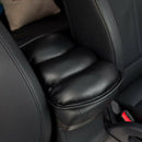 Car Armrest Pad Cover Auto Center Console PU Leather Cushion Black Durable Hot