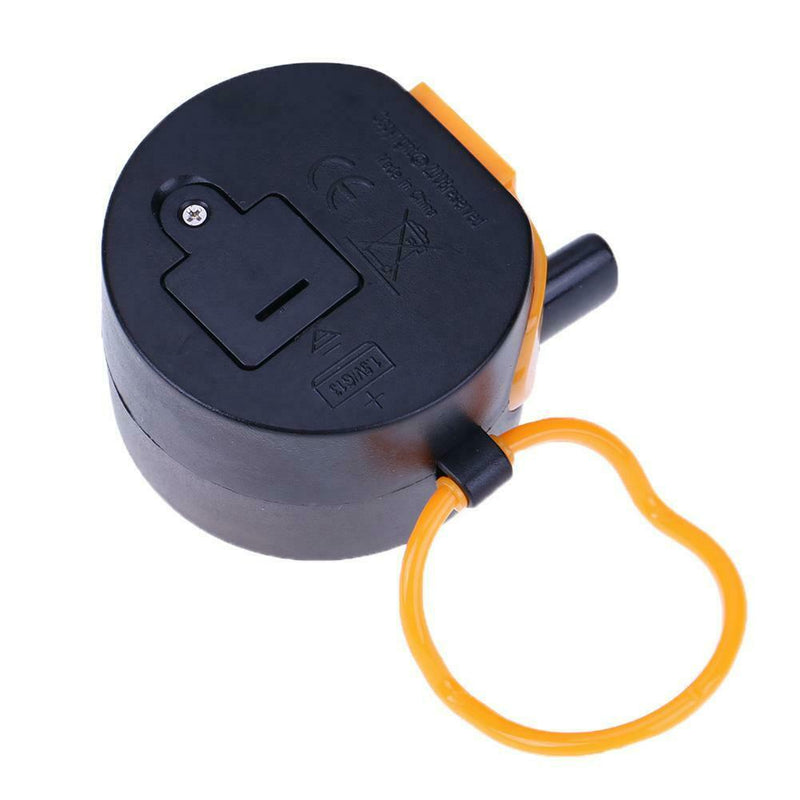 Tally Counter Clicker 5 Digit Number Handheld Manual Digital Counter Orange