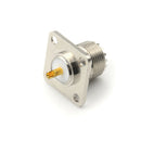 SO-239 Female Jack Square Shape Solder Cup Coax Connector For Radio M&O