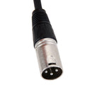 2x Microphone Lead / Mic Cable / XLR Patch Lead Balanced Male to Female Plug