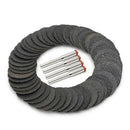 50 Pcs 1 1/4 Inch Cut Off Wheels Abrasive Cutting Tool Disc with 4 Mandrels V2M1