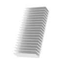 Extruded Aluminum Heatsink Cooling Module For LED Transistor IC Power Amps