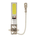 2x Super Bright H3 COB Car Led Front Headlights Light Fog Bulb Lights 12v