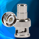 20Pcs BNC Male to AV RCA Female Coax Coaxial Connector Adapter for CCTV Ca EUX
