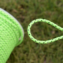 5m Survival Paracord 4mm Reflective Parachute Cord Lanyard Rope for Camping A