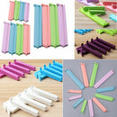 12x Kitchen Plastic Storage Food Snack Seal Sealing Bag Clips Sealer Clamp
