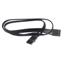 4pin PWM PC Fan Hub Power Supply Splitter Extension Cable,5 port 10 ChannelB Hn