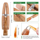 12Pcs Jewelry Tool Jewelers Measuring Stick Mandrel Ring Sizer Gauge Kit