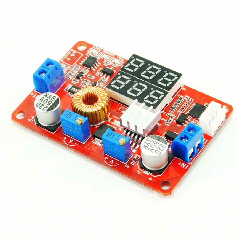 5A DC-DC Step Down Module 5-35V to 1.25-32V Regulator w/ Voltmeter Ammeter A