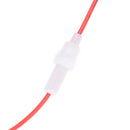 5X White In-line 5x20mm Glass AGC Fuse Holder Inline screw type B Gw