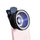 0.45X 49UV Wide Angle Mobile Phone Lens Super Macro Camera Lens (Black)