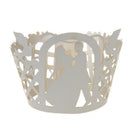50x Bride Groom Muffin Cup Cake Wrapper Case Wedding Party Liner Decoration