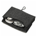 Home Storage Organization 1 Pcs Key Coin Package Mini Felt Pouch Earphone S U3V8
