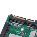 mSATA SSD to 2.5'' SATA 6.0gps adapter converter card module board mini pcie LJ