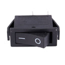 5Pcs SPST On Off Black Snap in Boat Rocker Switch AC250V/15A 125V/20A Z8I1