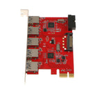 PCI-E to 5 Port USB3.0 HUB PCI Express Expansion Card Adapter 5 Gbps Speed