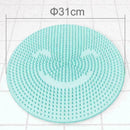 Massager Scrubber Floor Foot Cleaner Pad Brush with Cups Portable Suction N B9H2