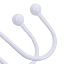 4Pcs Curtain Drapery Holdbacks U Shape Tie Back Hook Holdbacks Metal Backs