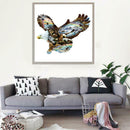 5D Round Diamond Painting Eagle Animal Embroidery Cross Stitch Home Decor