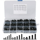 460Pcs M3 M4 M5 Alloy Steel Countersunk Flat Head Hex Socket Cap Screws Nut X1O8