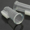 1X Pet Dog Cat Oral Dental Brush Cleaning Finger Toothbrush Teeth  Care  Hy C0O0