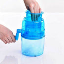 1L Portable Hand Crank Manual Ice Crusher Shaver Kids Shredding Snow Cone M