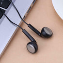 3.5mm In-ear Stereo Earbuds Headphone Earphone Without Line Control(Black)