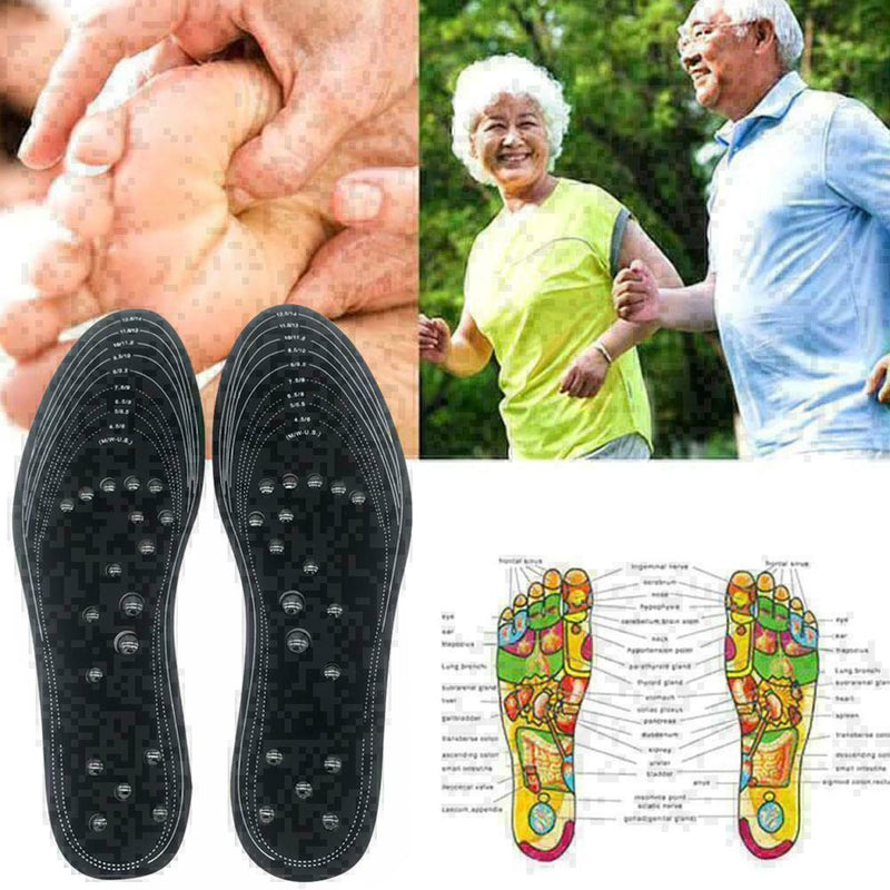 Hot MindSole Acupressure Magnetic Massage Foot Therapy Reflexology Pain Rel A5J5