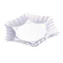 Stainless Steel Fruit Serving Dish Plate Tray BBQ Fruit Salad Cake Hexagon