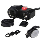12V Car Cigarette Lighter Socket Splitter Dual USB Charger Power Adapter two Way