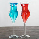 Creative Wine Glass Tumbler Female Shape Wine Design Cocktail Drink For Fam