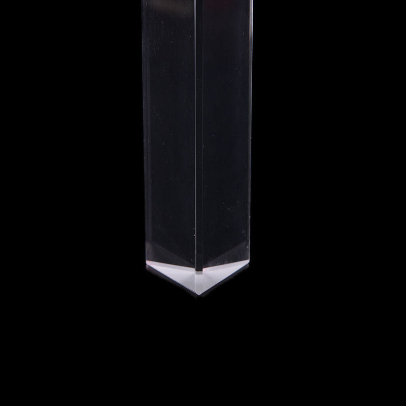 7.8" 20cm Optical Glass Triple Triangular Prism Physics Teaching Spectrum liau