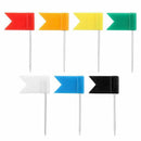 160 Pieces Push Pins Map Flag Push Tacks, Assorted 7 Colors
