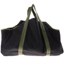 Fire Wood Tote Bag Round Woodpile Rack Fire Wood Carriers Carrying for Outdoor