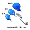 Electronic Measuring Scale Digital Kitchen Lab Spoon Scales w/3 Weighing Spoons