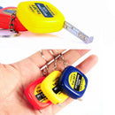 Retractable Steel Ruler Measure Tape Manual Lock Metric Ruler Metric Tools G5Z2