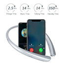 Bluetooth retractable headphones, wireless earplugs, neckband headphones, h