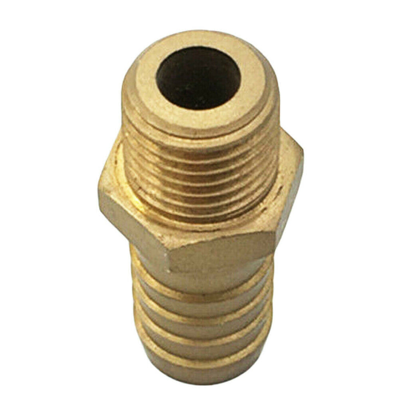 M14 x 1.5 M14 Male to Barb 9/16"  & 14mm NPT Brass Threaded Pipe Fitting