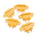 5pcs AMASS XT60E-M Mountable XT60 Male Plug for RC Drone FPV Racing Fixed B3 Cy