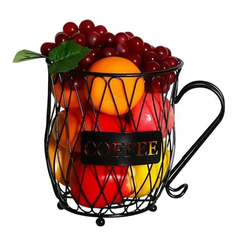 Coffee Pod Holder Cup Keeper,Coffee Capsules Storage Holder Creamers Fruit