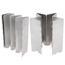 12x Plate Foldable Stove Windshield Outdoor Camping Cooking Gas Stove Windt U4Q1