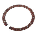 Rosette Rosewood Soundhole Decals Sound Inlay for Acoustic Guitar Accessory