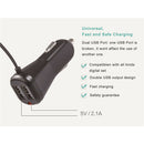 Quelima Car  MP3 Player FM Transmitter Charger Hands-free Call  Black